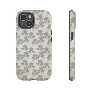 Roseniara Gothic Flower - Protective Phone Case