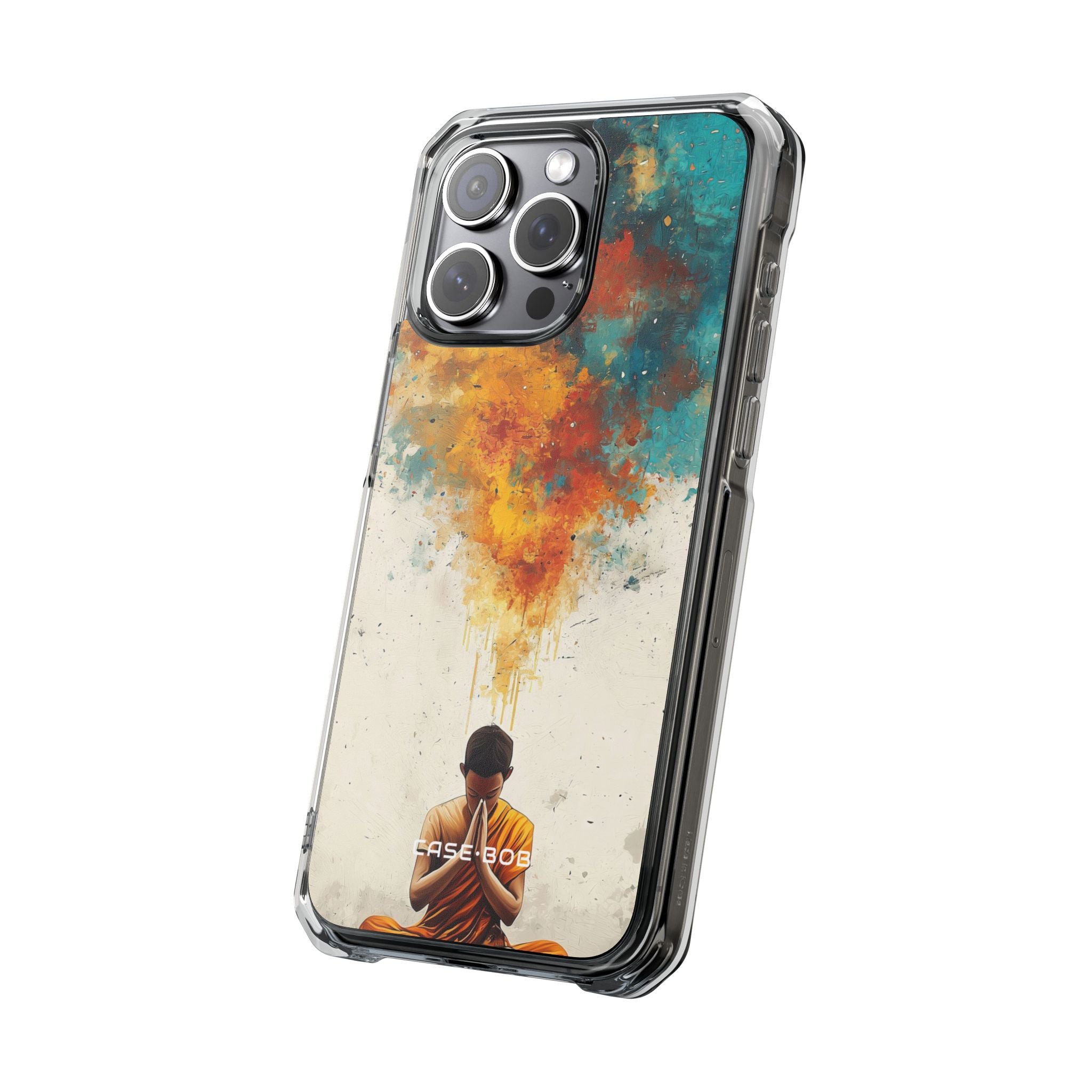Meditative Glow iPhone 15 Pro Max Case - Impact