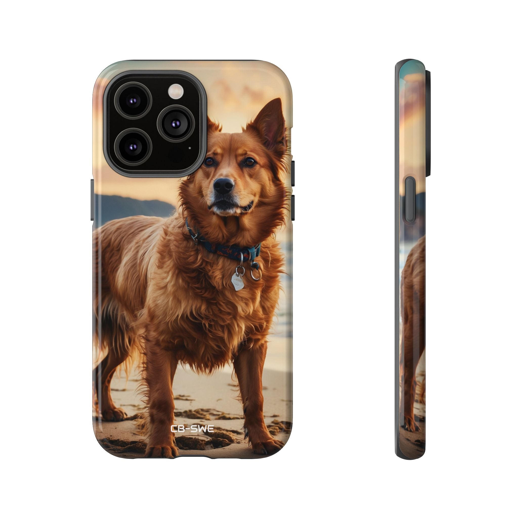 Golden Dog Plays - iPhone Case