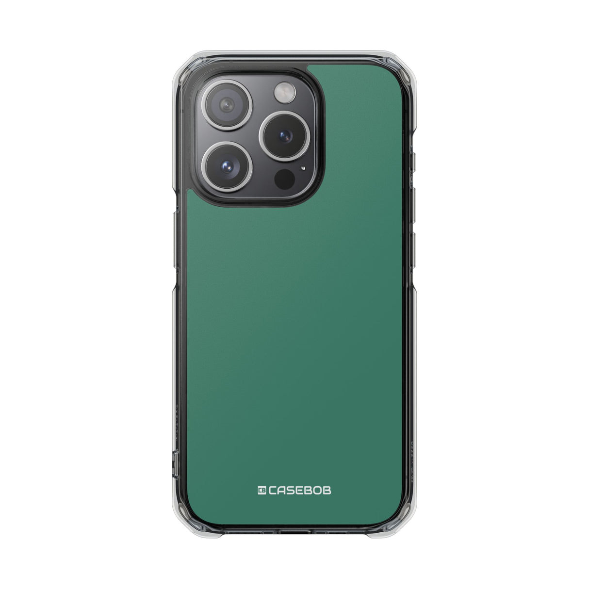 Viridian Green | Phone Case for iPhone (Clear Impact Case - Magnetic)