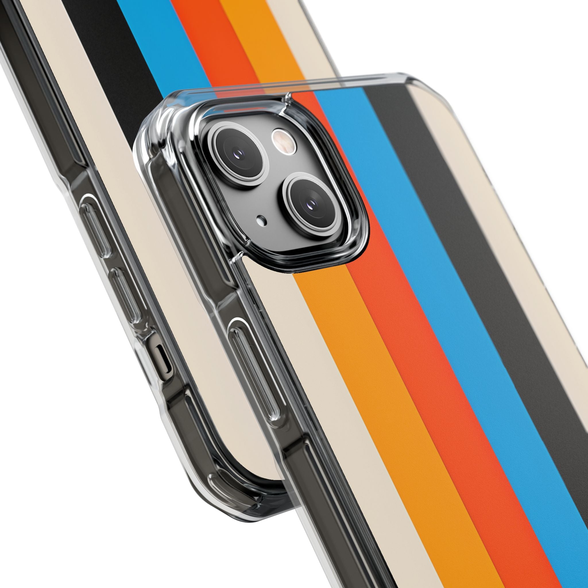 Vivid Stripe Harmony iPhone 14 Plus Case - Impact
