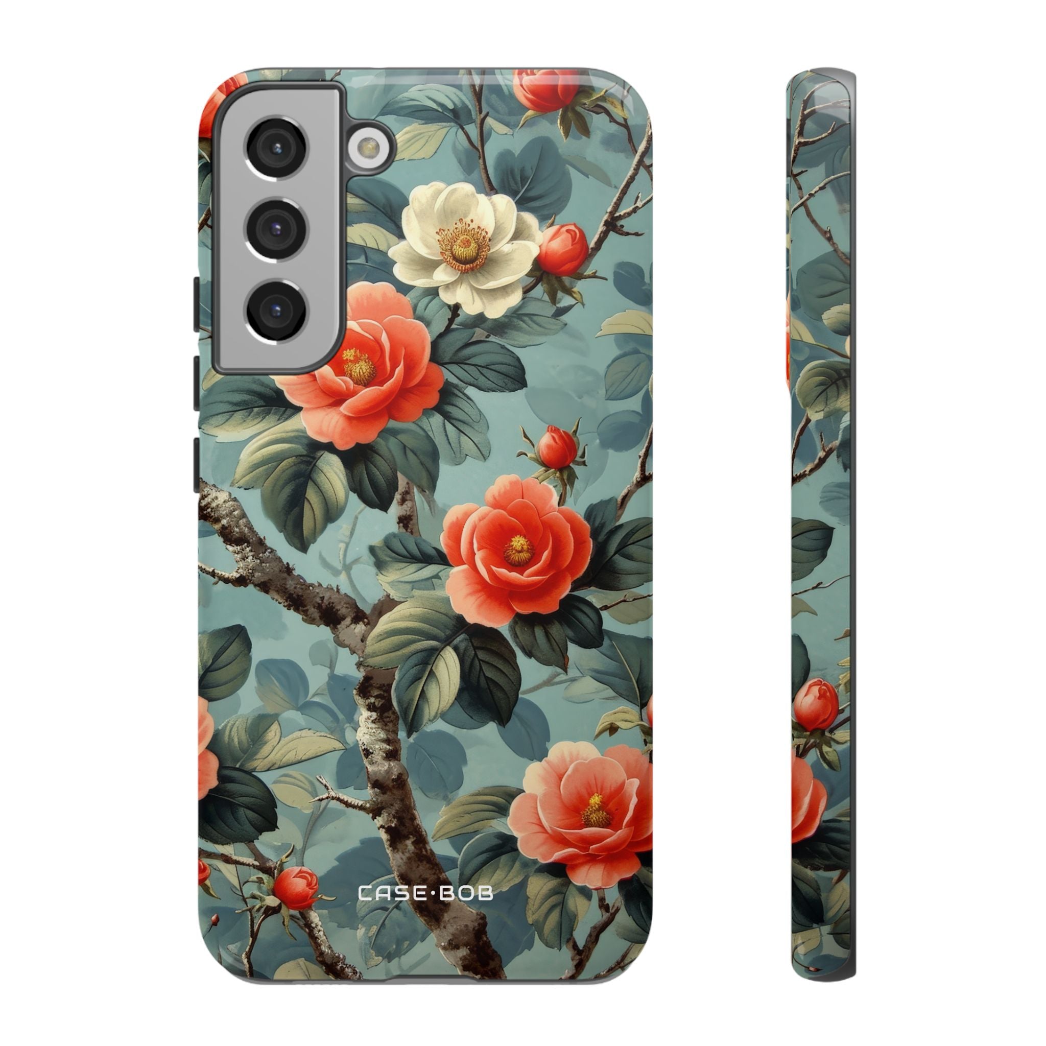 Coral Bloom Samsung S22 Plus Case - Tough