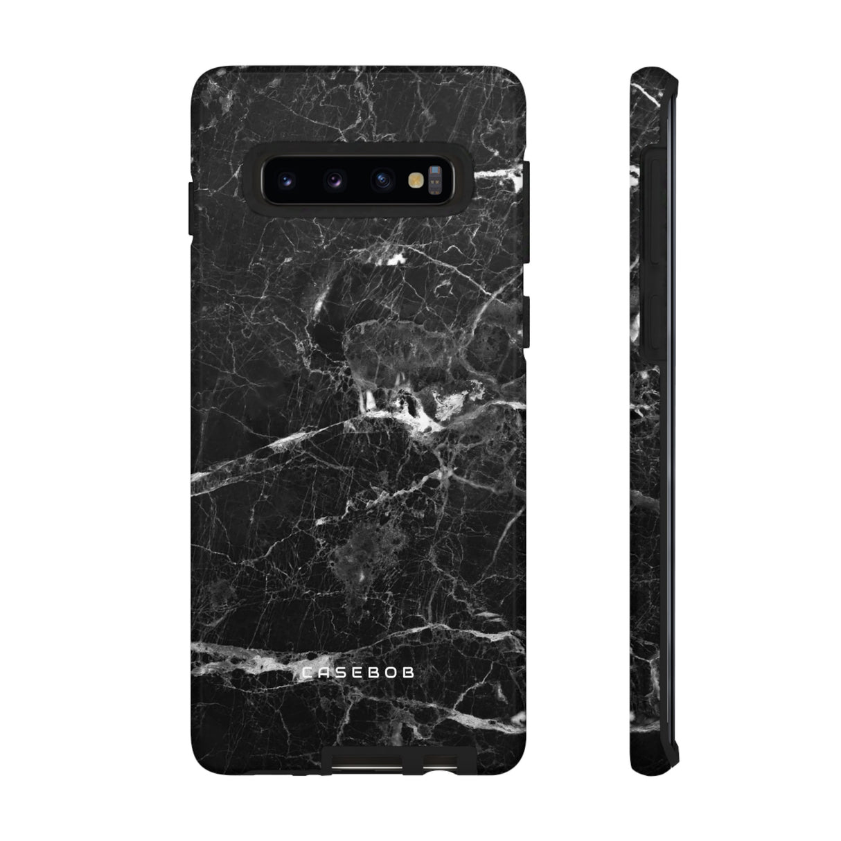 Black Marble - Protective Phone Case