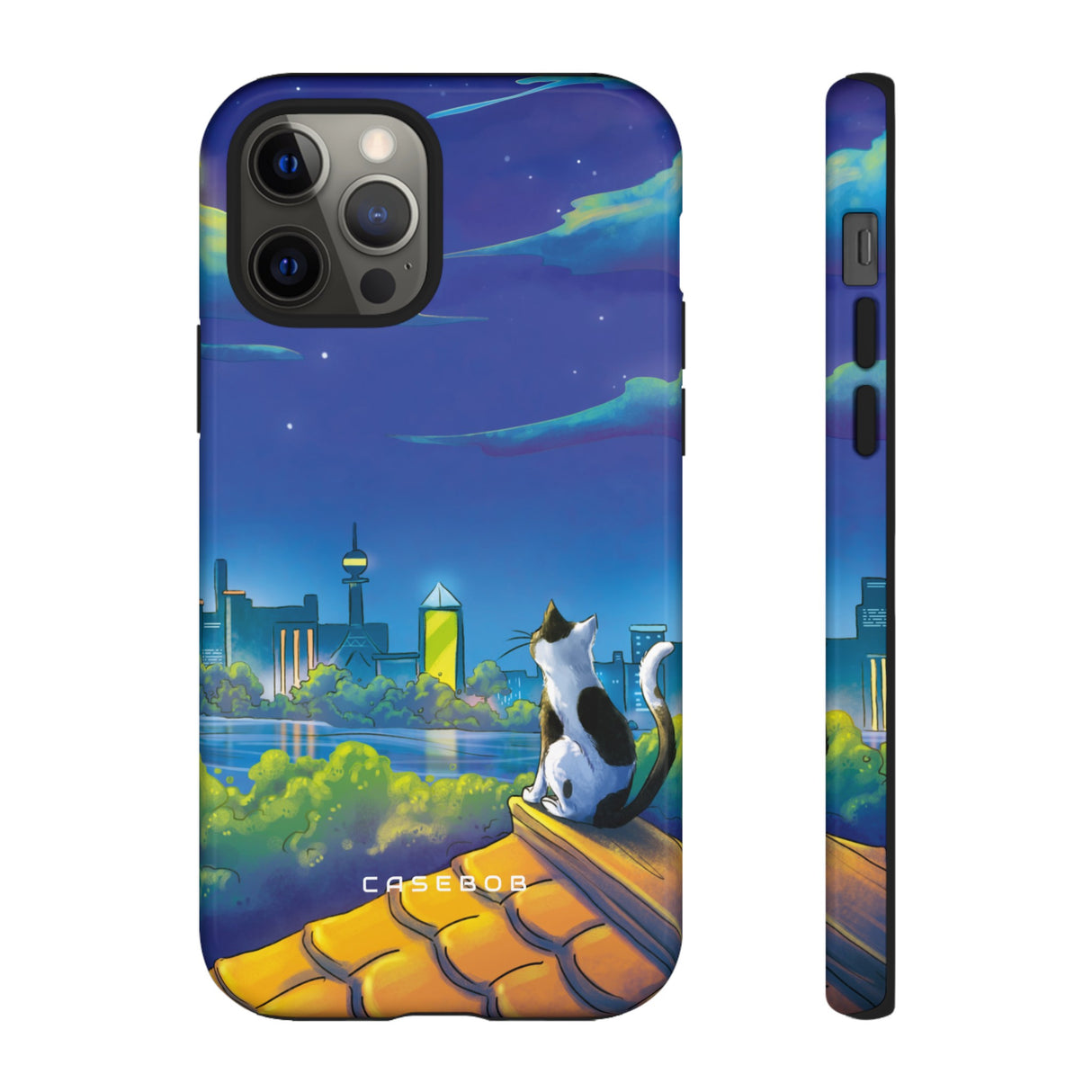 Cat Tin Roof - Protective Phone Case