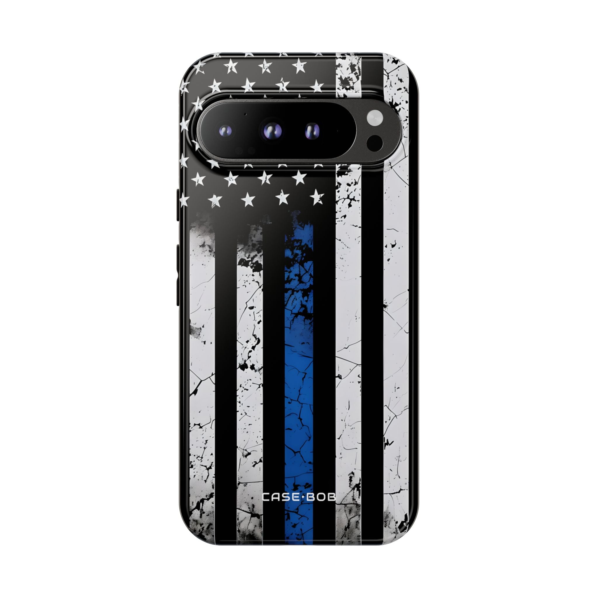 Blue Stripe Flag Google Pixel 9 Pro XL Case - Tough