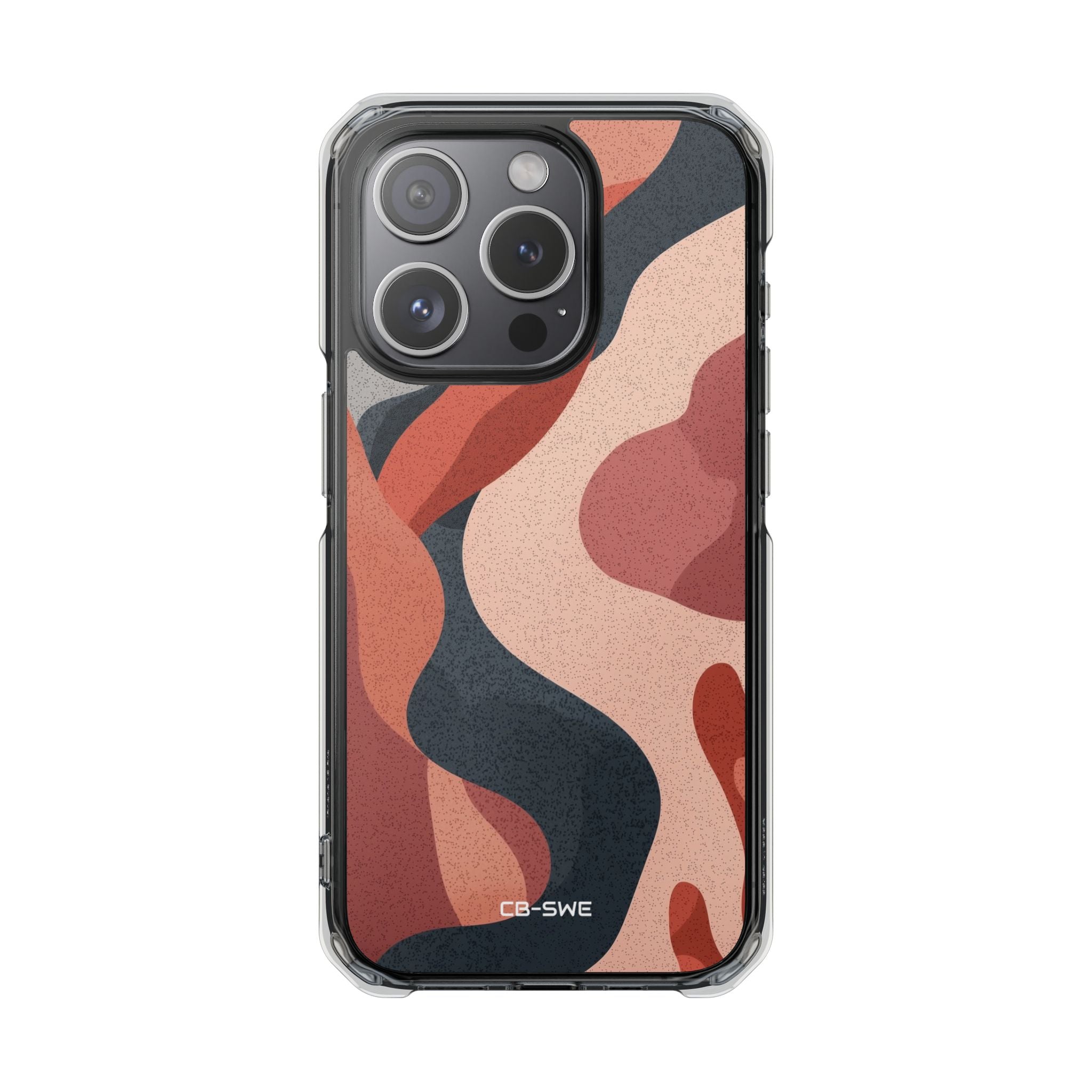 Flowing Earth Tones iPhone Case - Impact