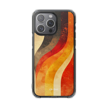 Warm Waves Dance iPhone Case - Impact