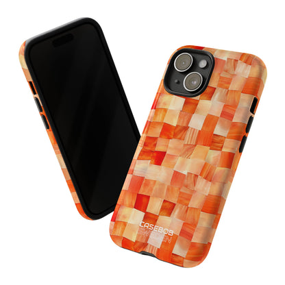 Vibrant Mosaic Tapestry iPhone 15 - Tough