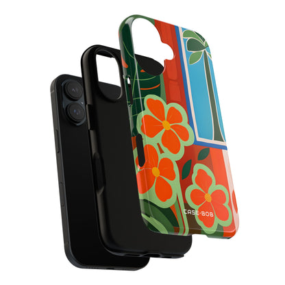Orange Blossom Burst iPhone 16 Case - Tough
