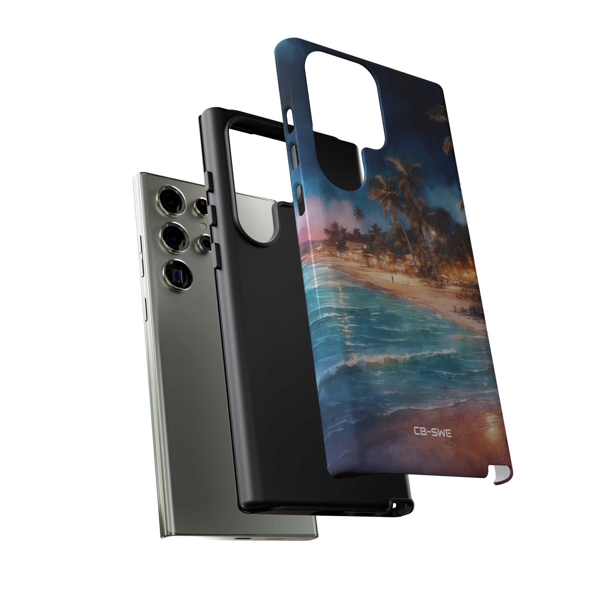 Moonlight Dances Water - Samsung Case