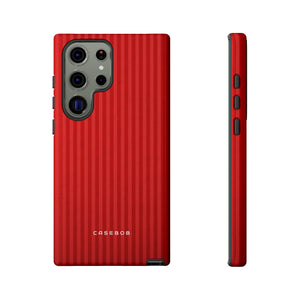 Red Stripes - Protective Phone Case