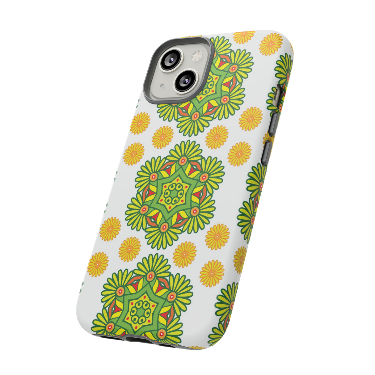 Lime Mandela - Protective Phone Case