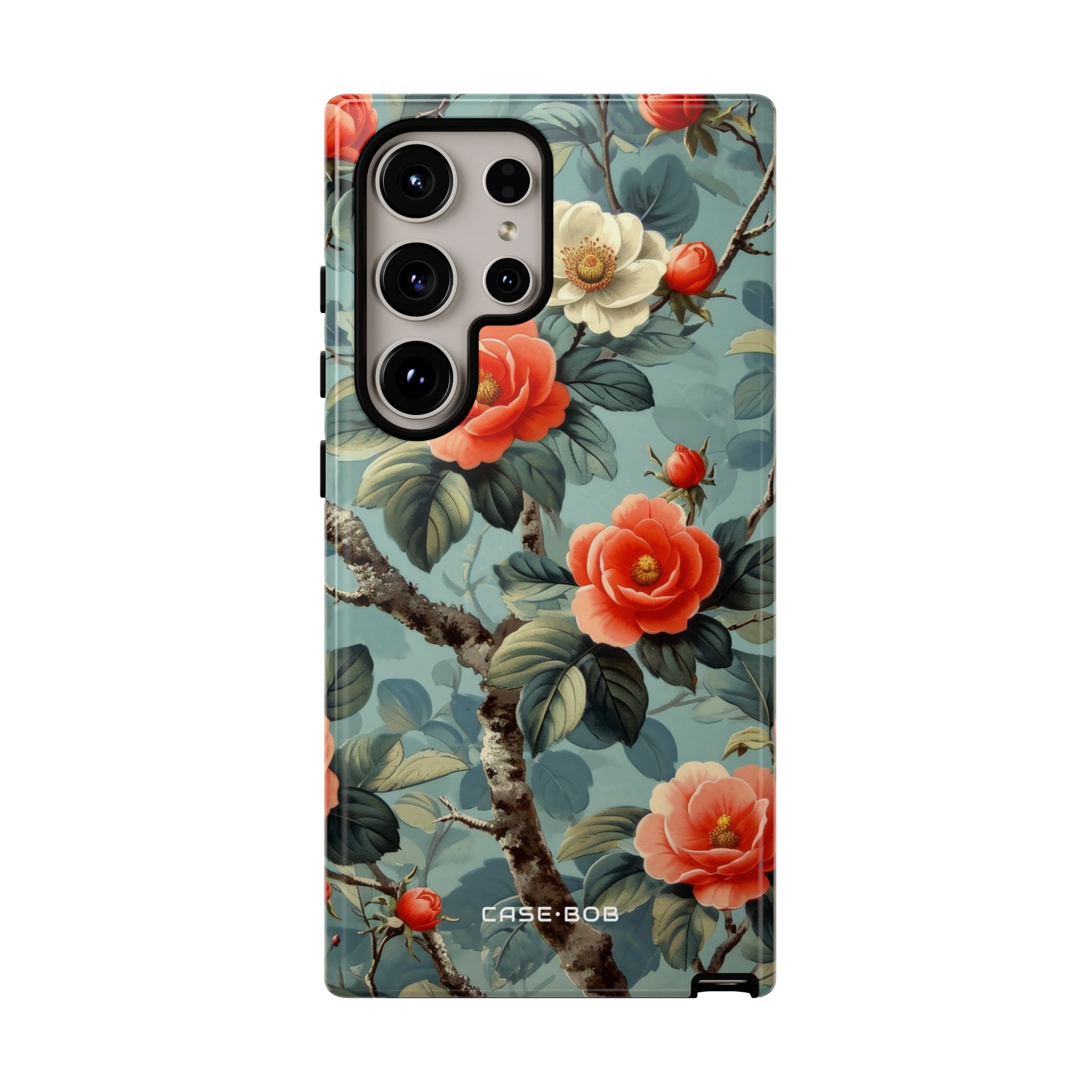 Coral Bloom Samsung S24 Ultra Case - Tough