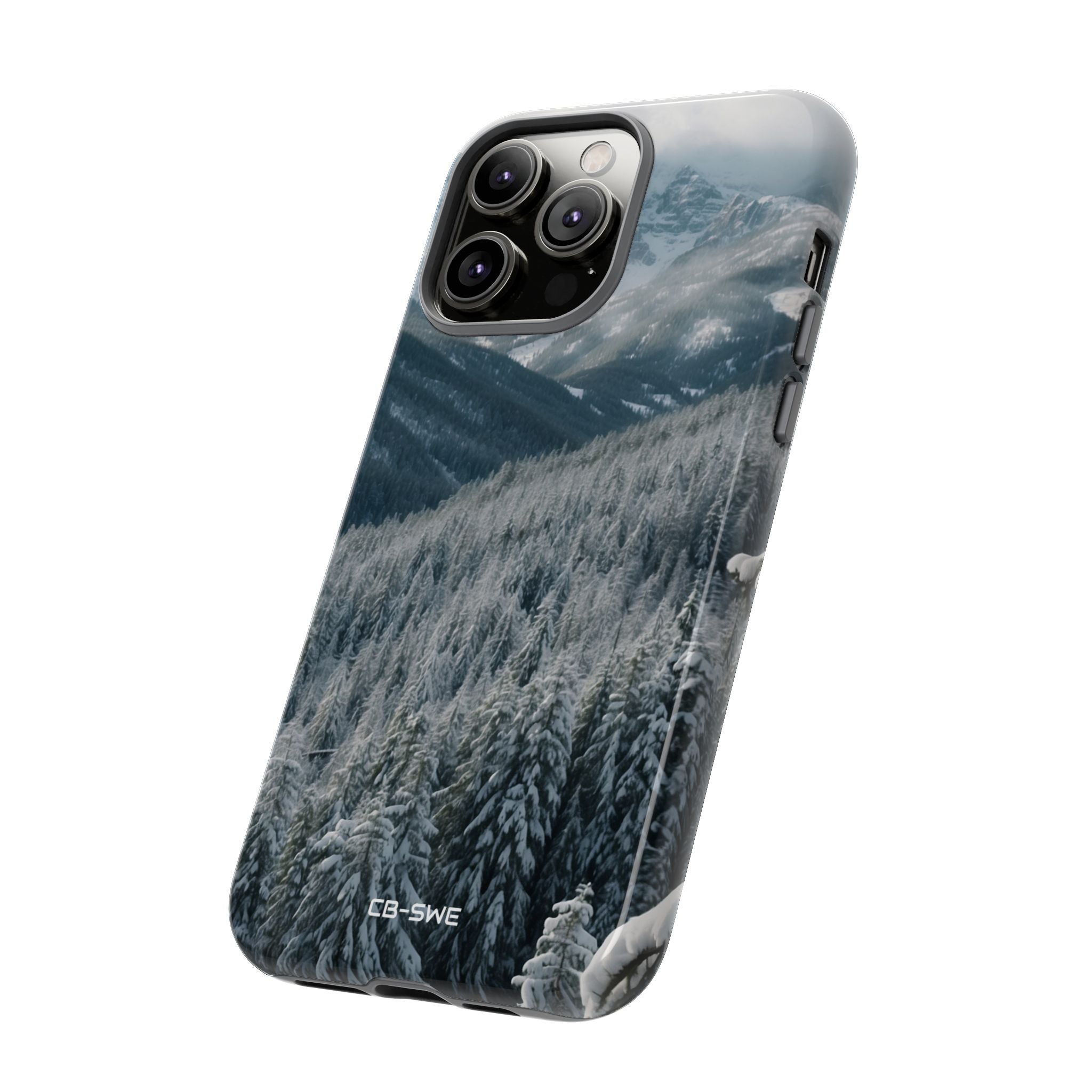 Snow Covers Peaks - iPhone Case