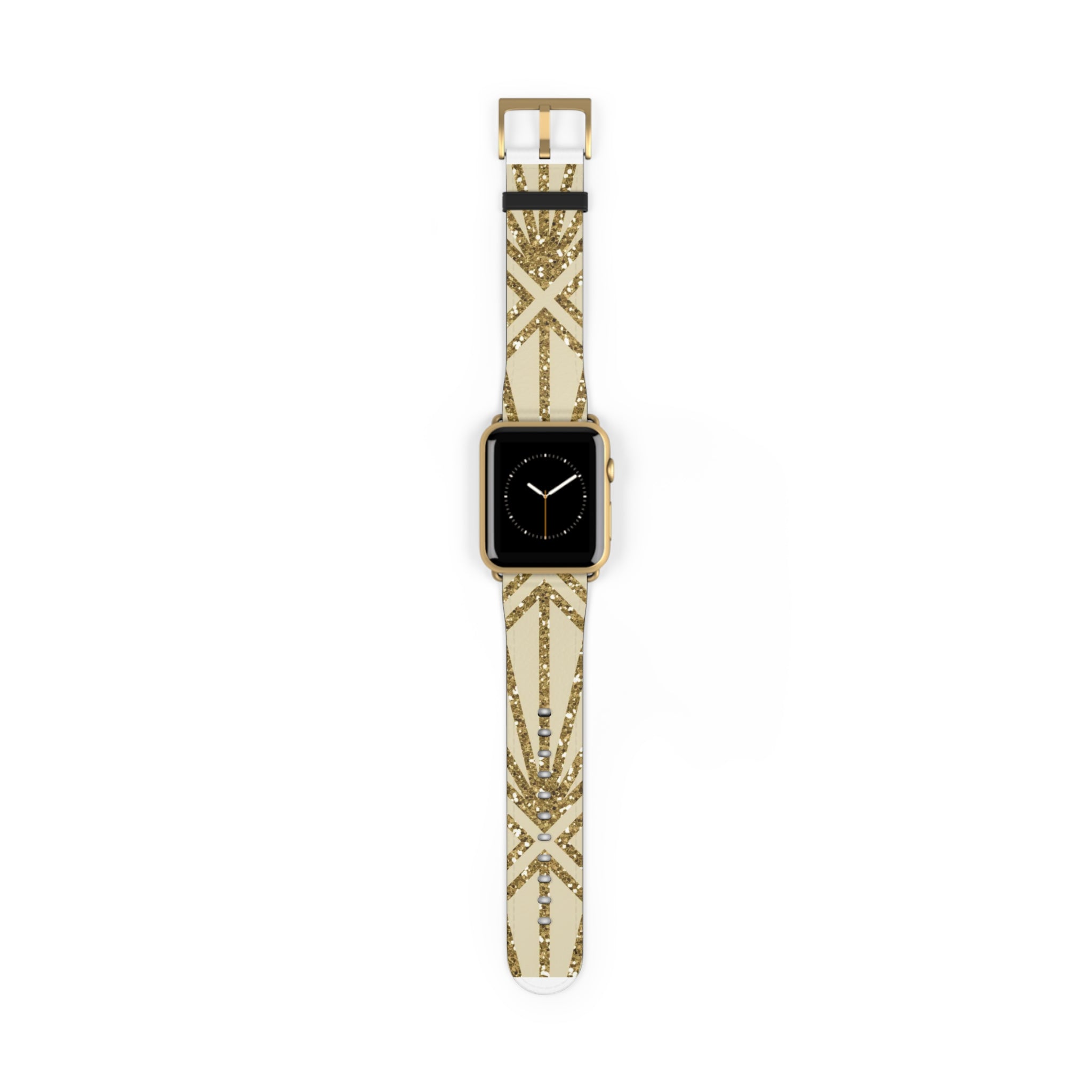 Golden Fan Sparkle - Watch Band