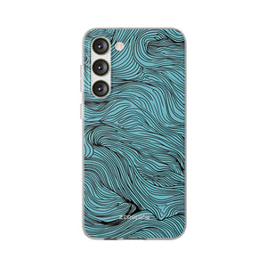 Wavy Serenity | Flexible Phone Case for Samsung Galaxy