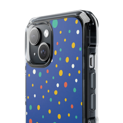 Colorful Dots Dance iPhone Case - Impact