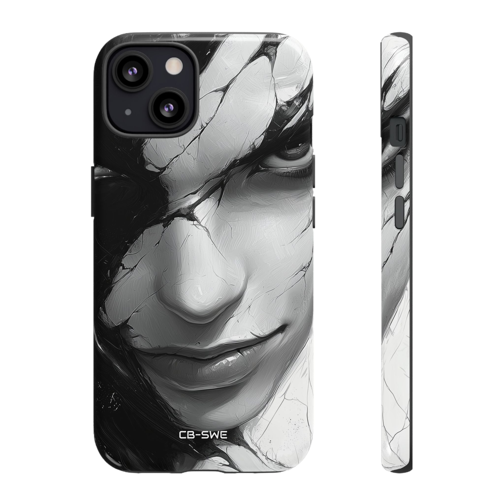 Shattered Gaze Reflects - iPhone Case
