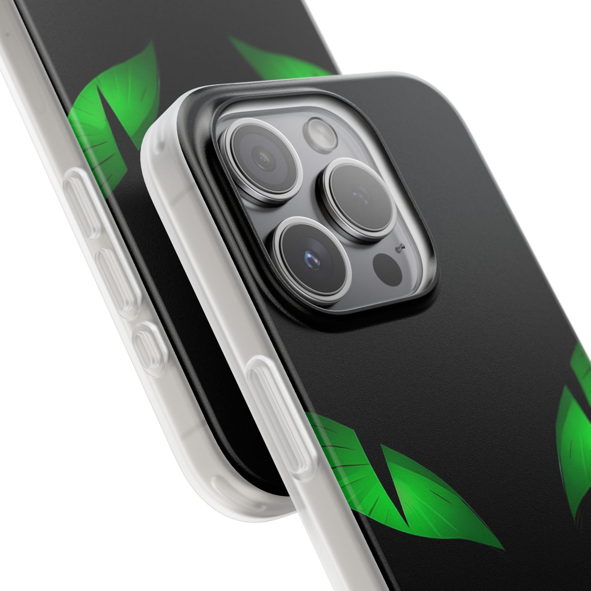 Emerald Gaze iPhone 15 Pro Case - Soft