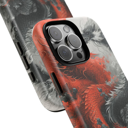 Zen Dragon Harmony iPhone 16 - Tough Phone Case