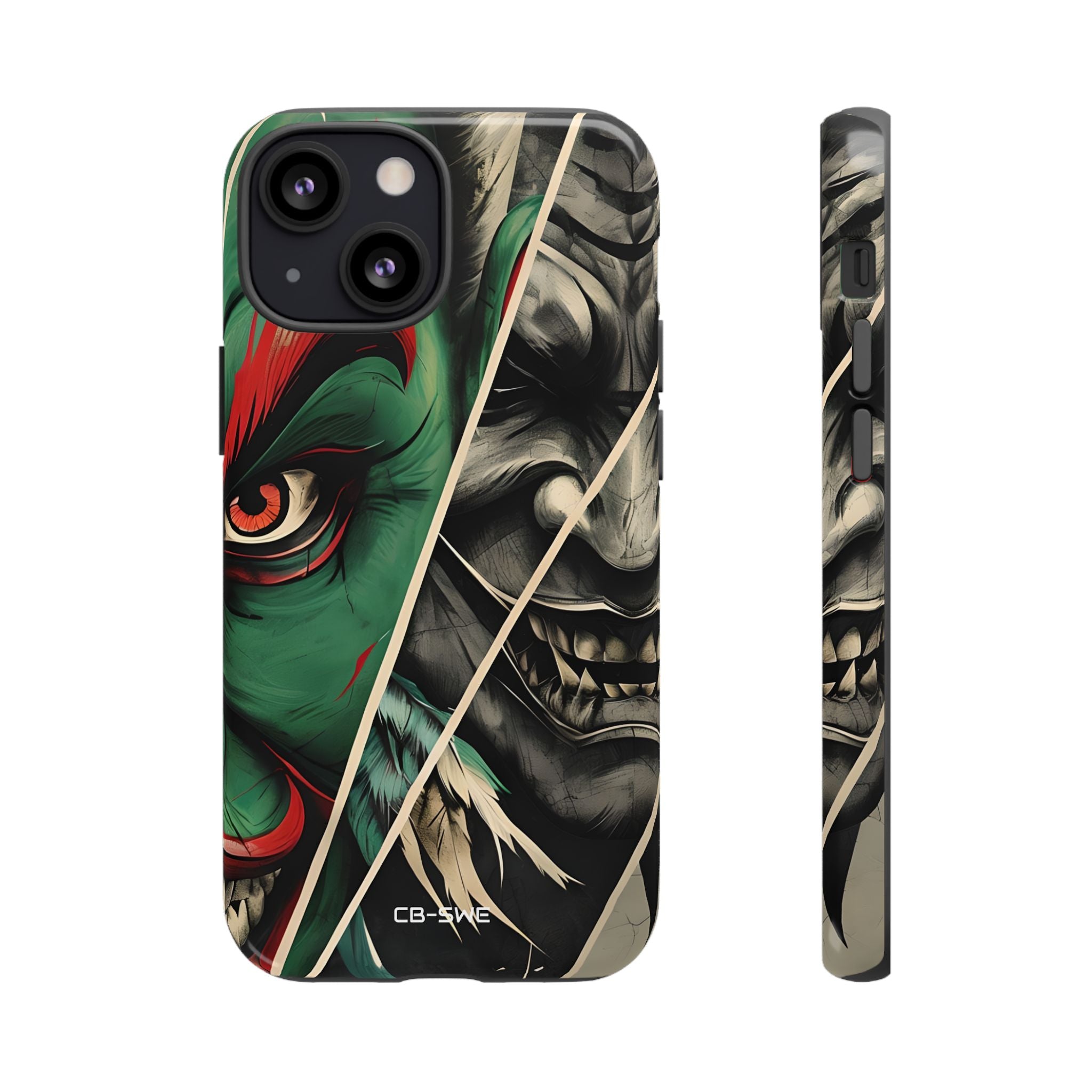 Demonic Panels Clash - iPhone Case