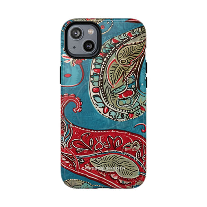 Vintage Paisley Elegance iPhone 14 | Tough+ Phone Case