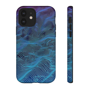 AI Interface: Tech Gradient - Protective Phone Case