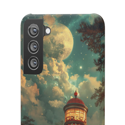 Vintage Moonlit Diner Fantasy Samsung S21 - Slim Phone Case