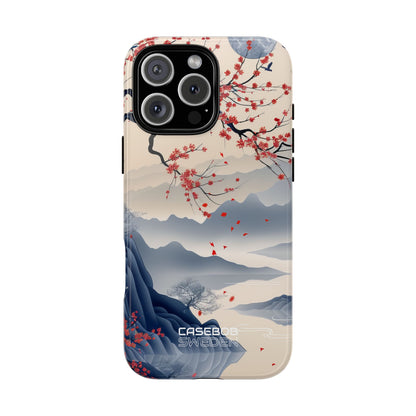 Moonlit Blossom Flight iPhone 16 – Tough