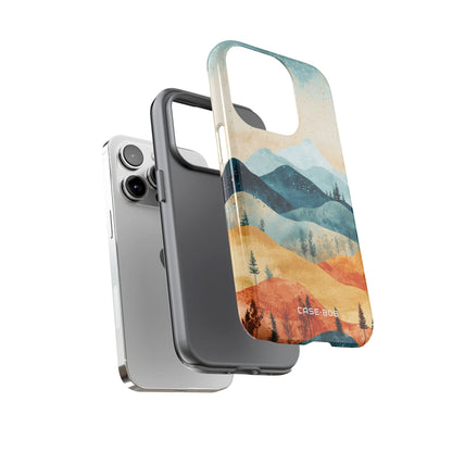 Moonlit Mountains iPhone 14 Pro Case - Tough