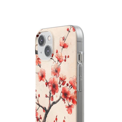Blossom Shadow iPhone 14 Case - Soft