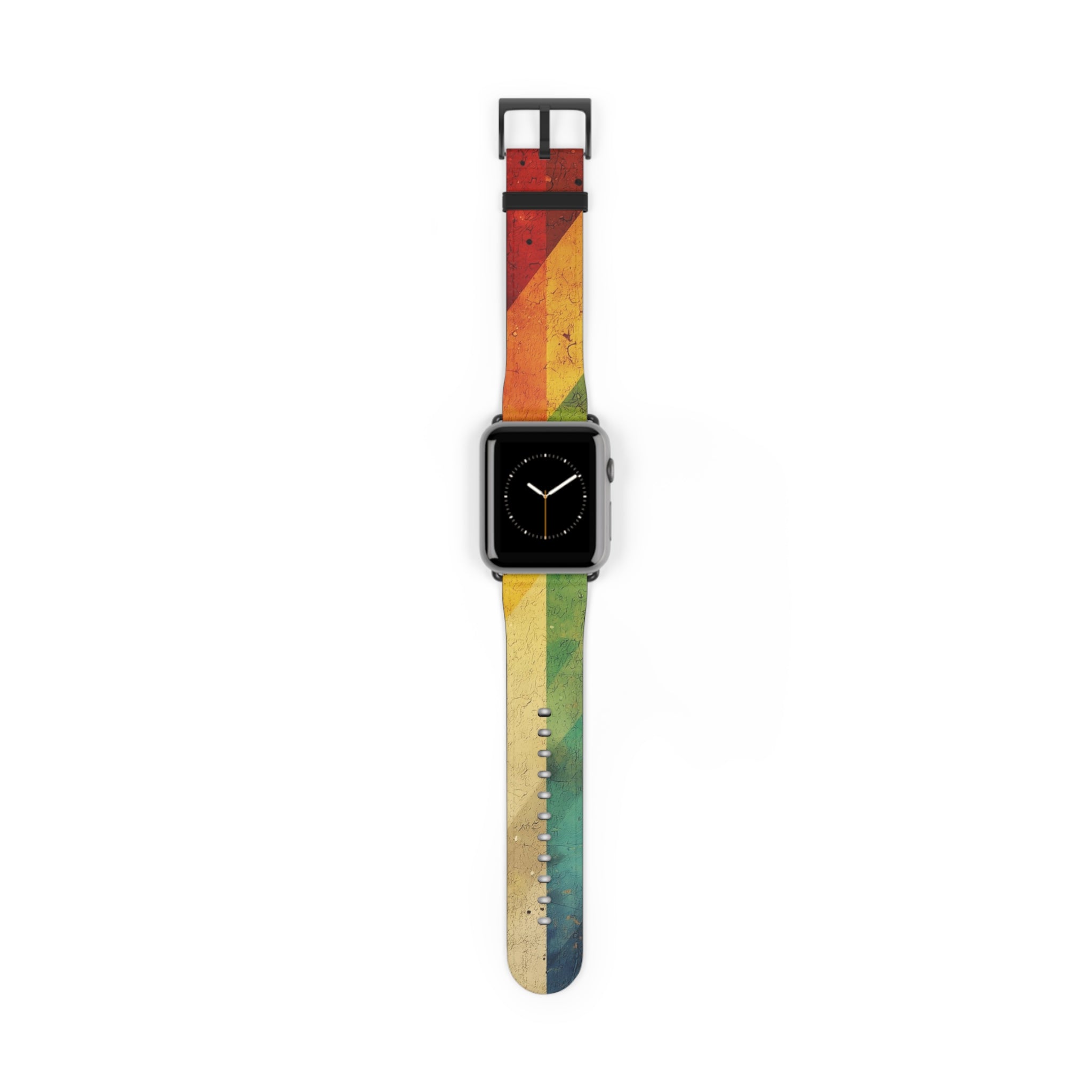 Crimson Stripes - Horlogeband