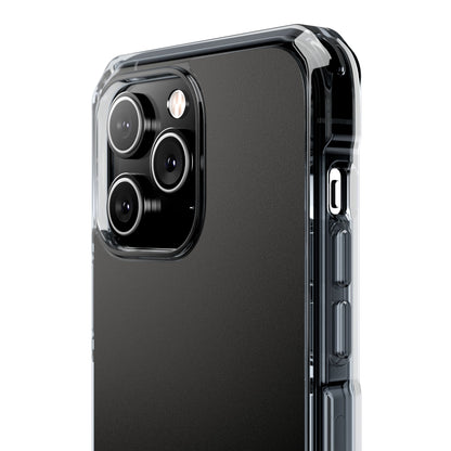 Black - Clear Impact Case for iPhone