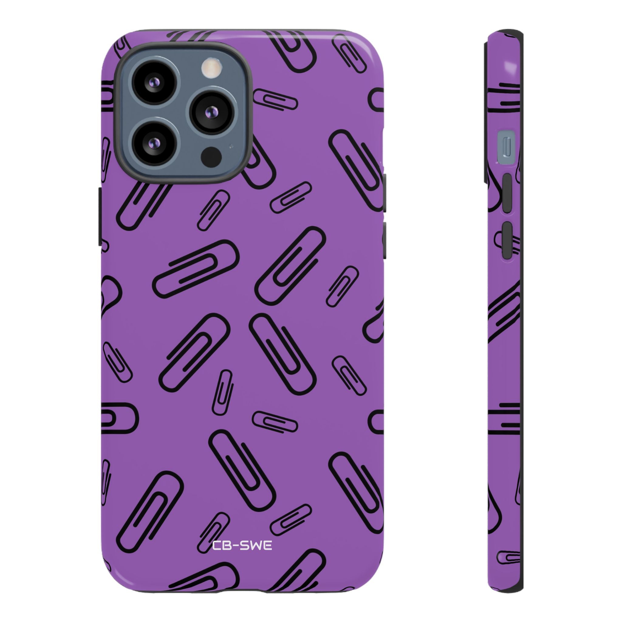Paperclips Dance Playfully - iPhone Case