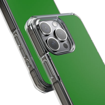 Forest Green - Clear Impact Case for iPhone