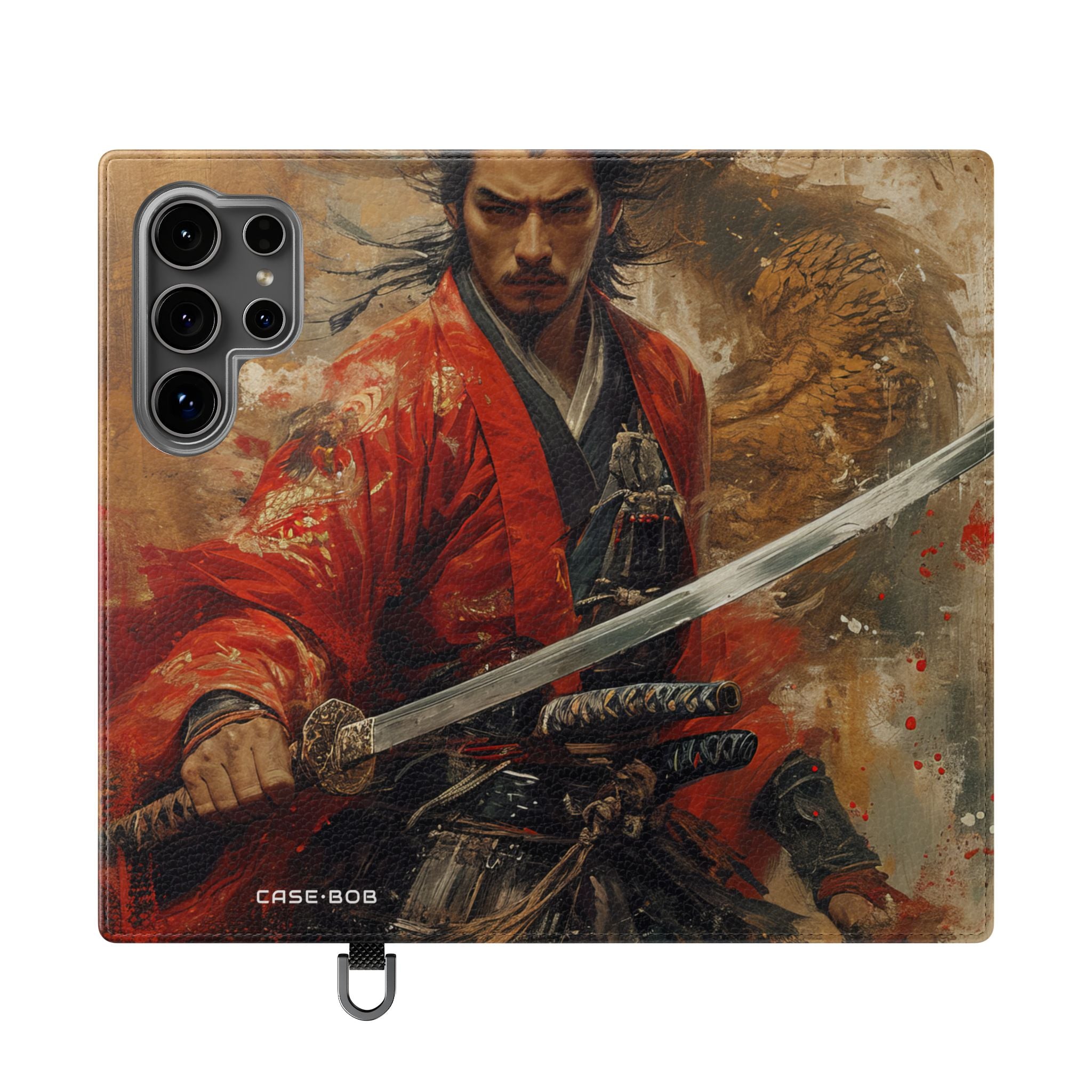 Crimson Samurai - Samsung S24 Ultra Case - Portemonnee