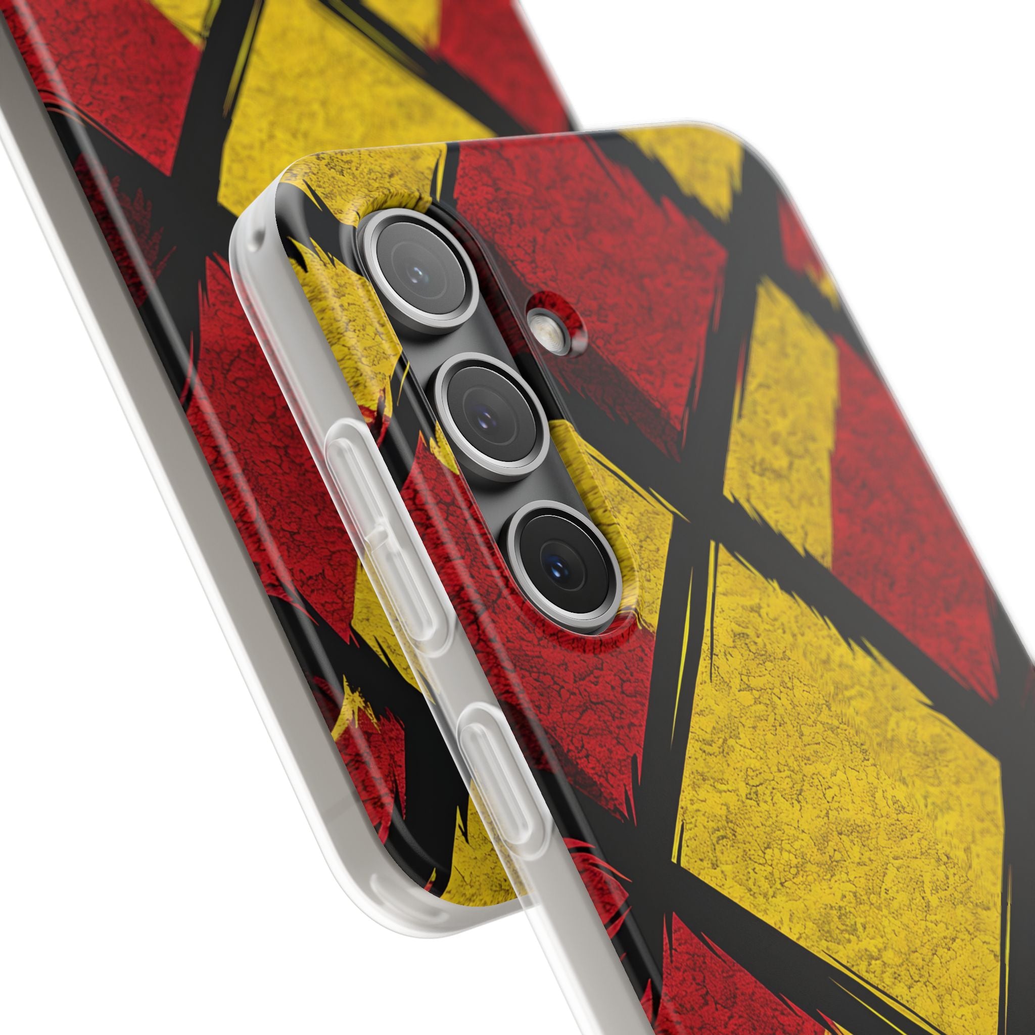Cracked Diamond Grid Samsung S24 - Soft Case