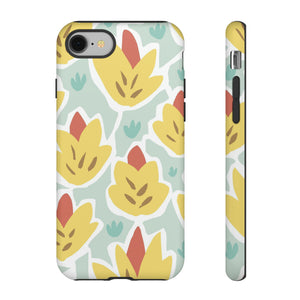 Summer Yellow Happy Flower - Protective Phone Case