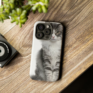 Forest Cat - Protective Phone Case