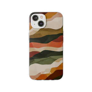 Earth Tone Pattern | Phone Case for iPhone (Flexible Case)