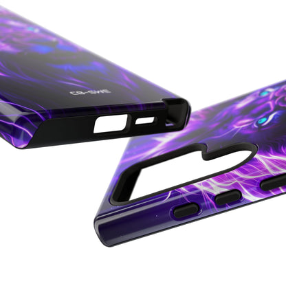 Neon Lion Majesty - Samsung Case