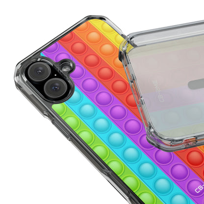 Playful Pop-It Spectrum iPhone Case - Impact