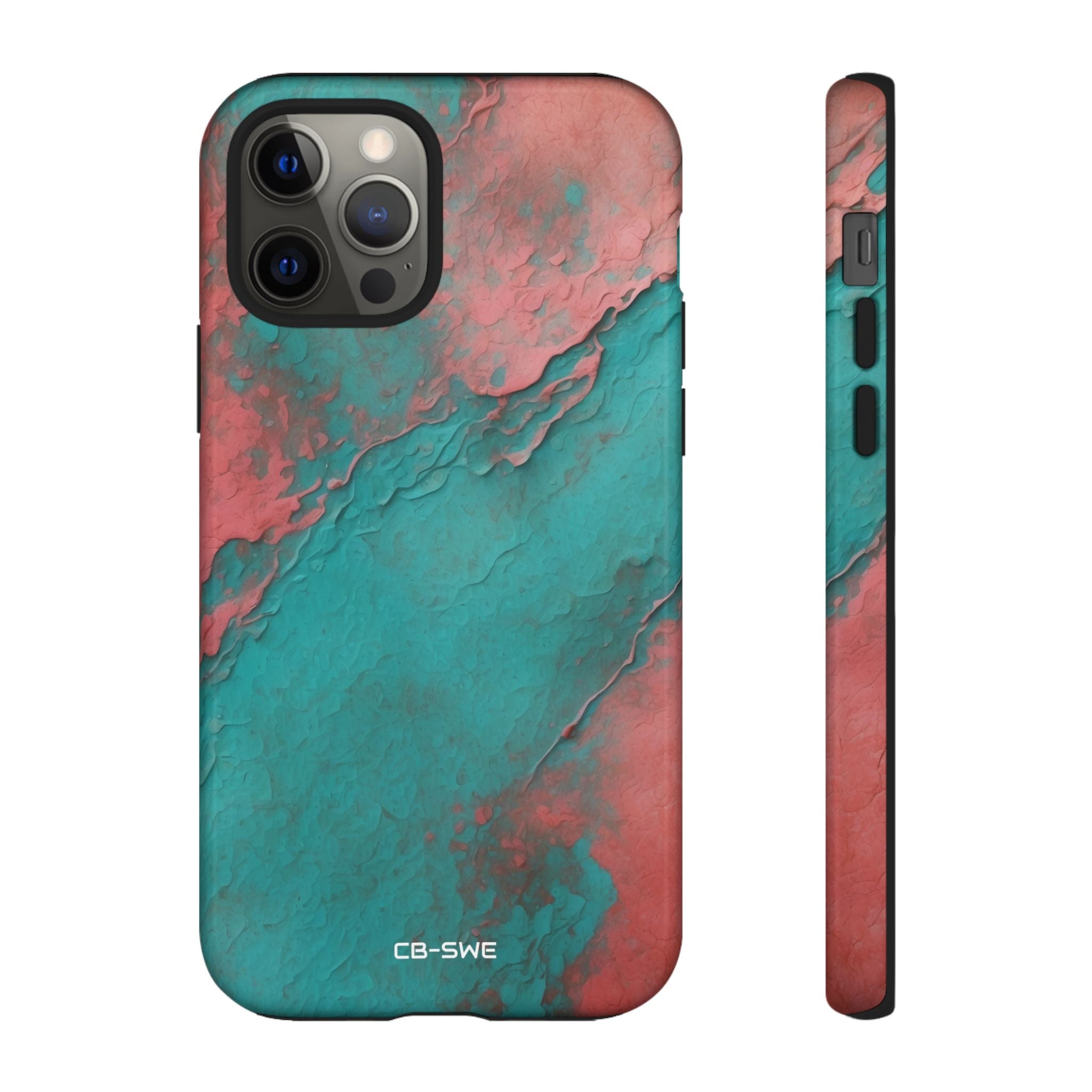 Turbulent Coral Flow - iPhone Case