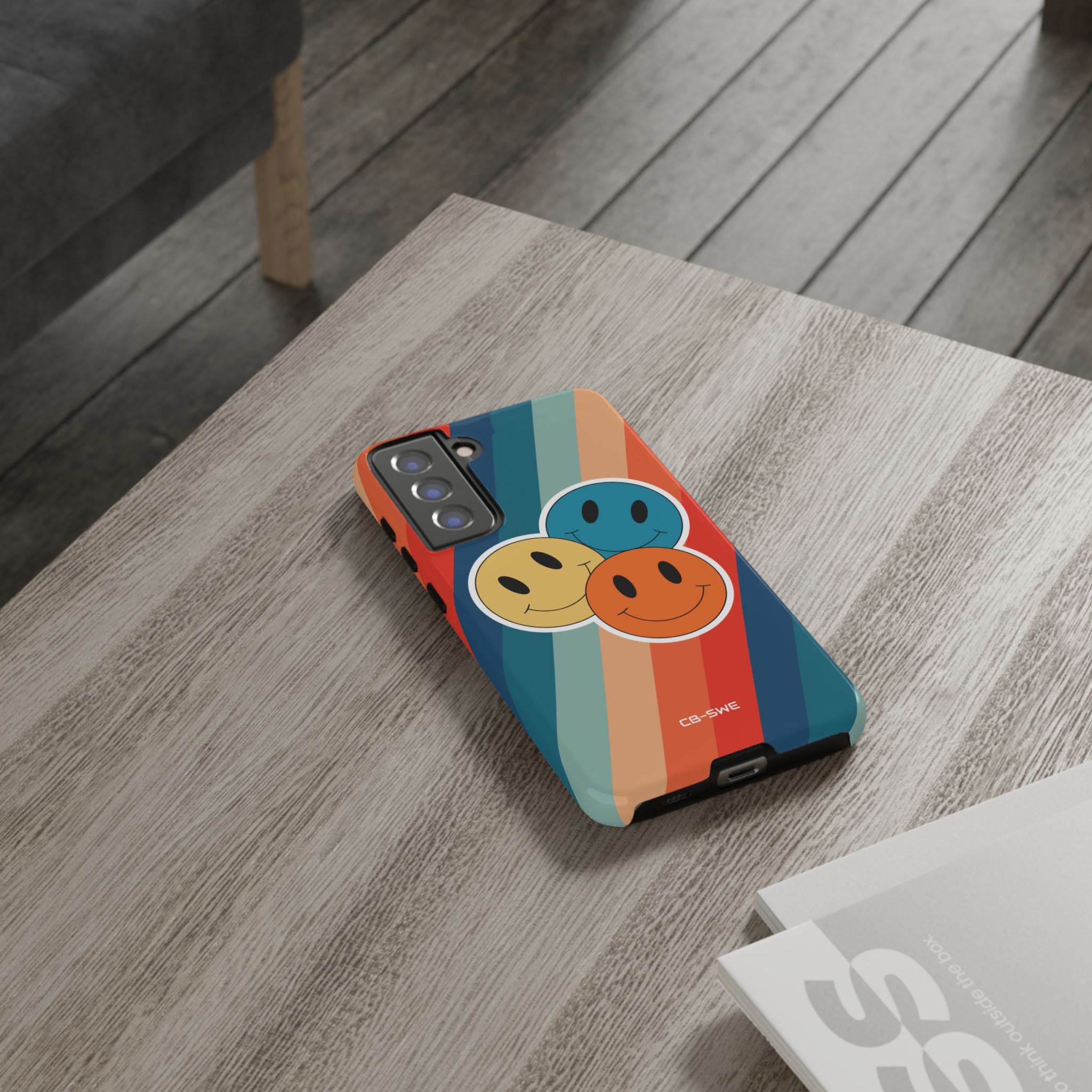 Retro Smiley Harmony - Samsung Case