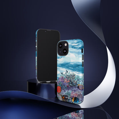 Aquatic Life Watercolors - iPhone Case