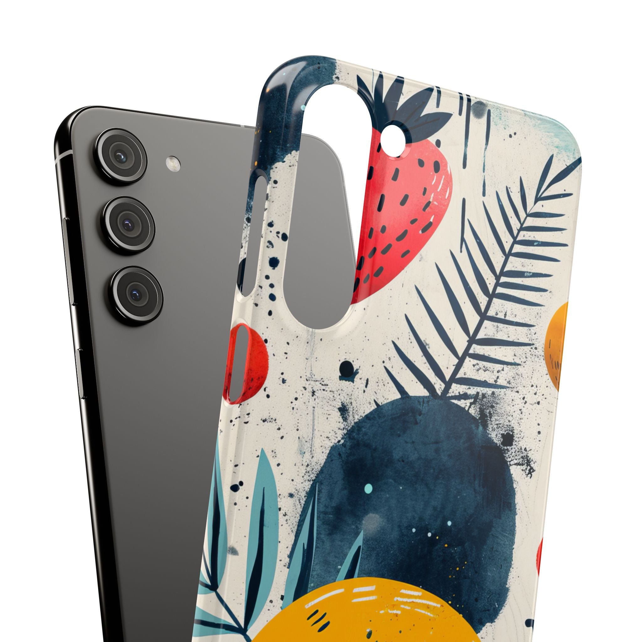 Vibrant Fruit Canvas - Slim Samsung S23 Phone Case