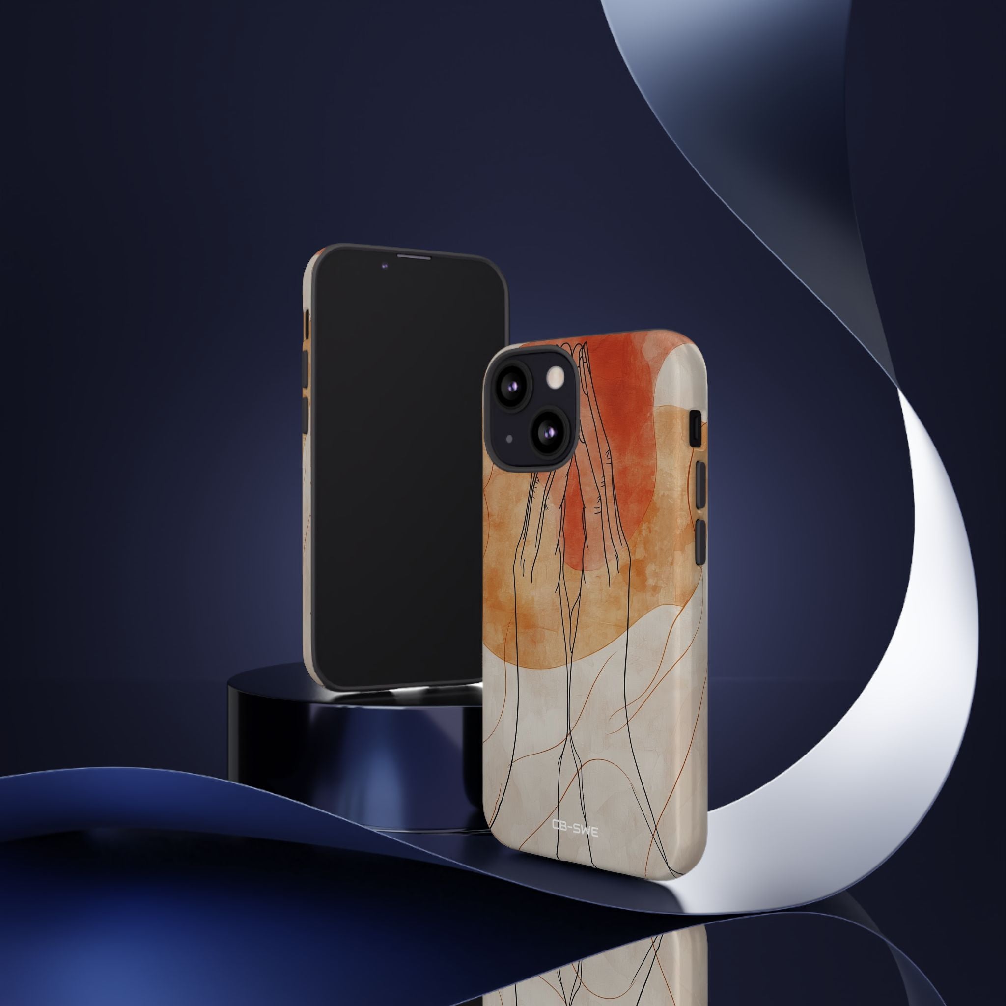 Hands Embrace Light - iPhone Case