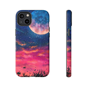 Oil painting - Big Planet - Protective Phone Case