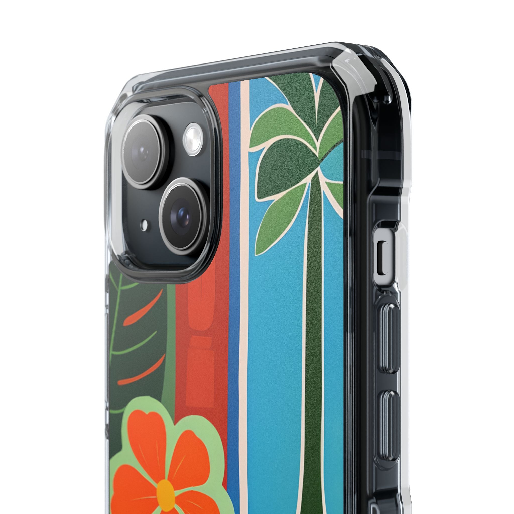 Tropical Geometry Harmony iPhone Case - Impact