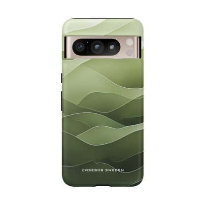 Gradient Emerald Drift Google Pixel 8 - Tough Phone Case